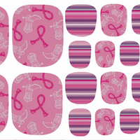 Kickin’ Cancer Nail Strips