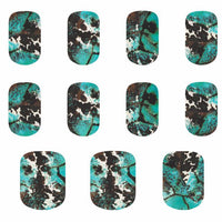 Cow Town Mani and Pedi Nail Strips - Adult & Filly