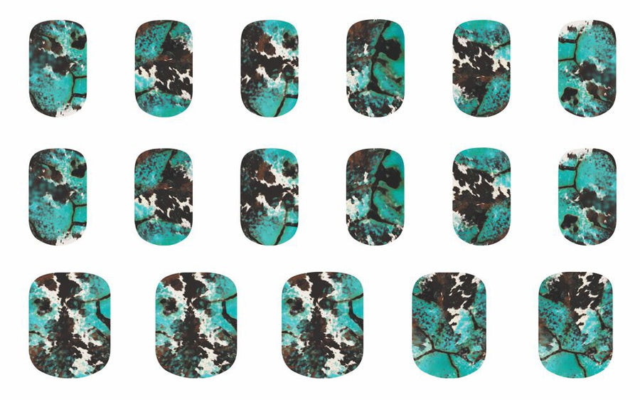 Cow Town Mani and Pedi Nail Strips - Adult & Filly