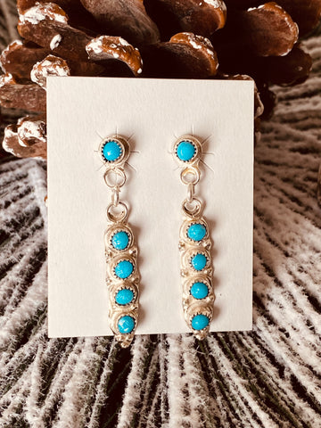 Amanda Silver Dangle Earrings