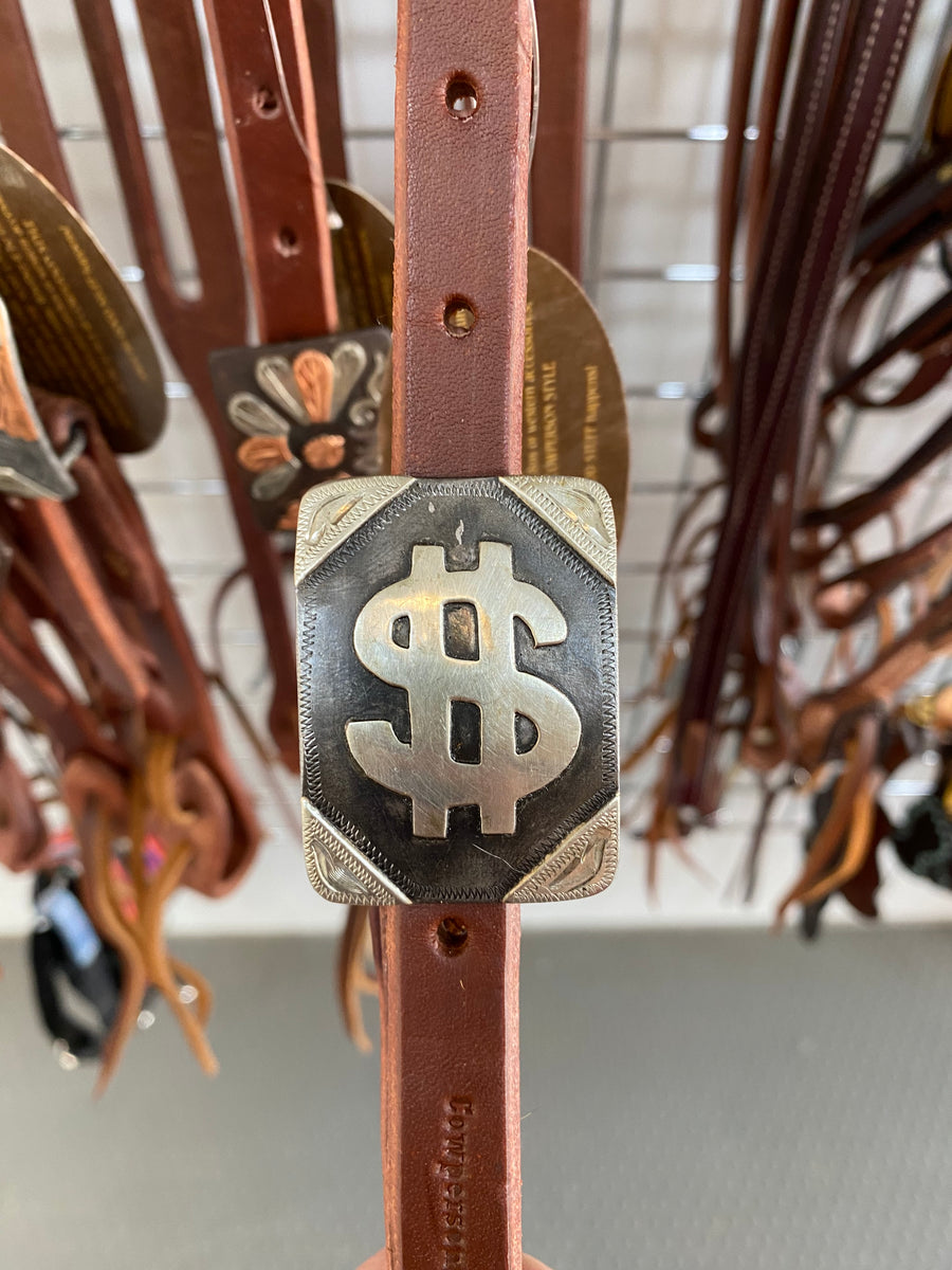 Slot Ear Headstall w/Handmade Buckle