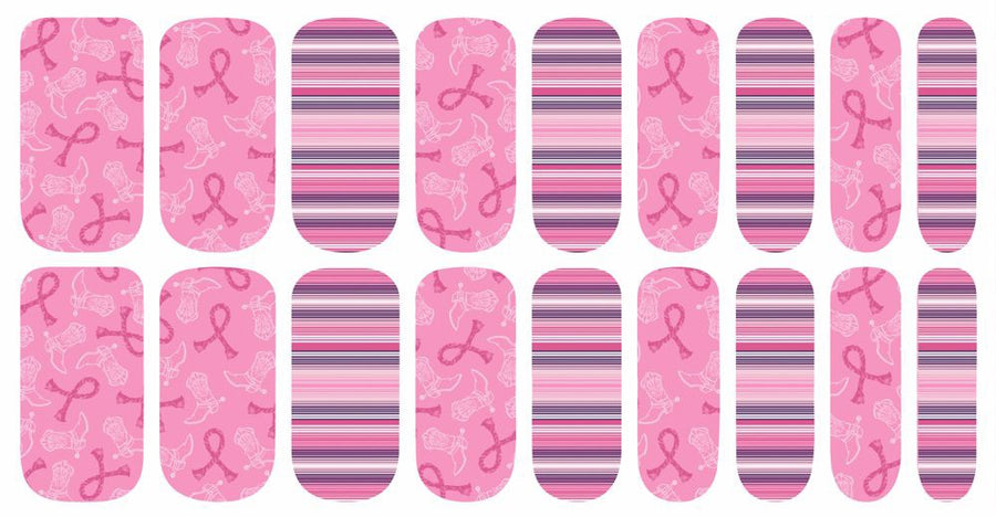 Kickin’ Cancer Nail Strips