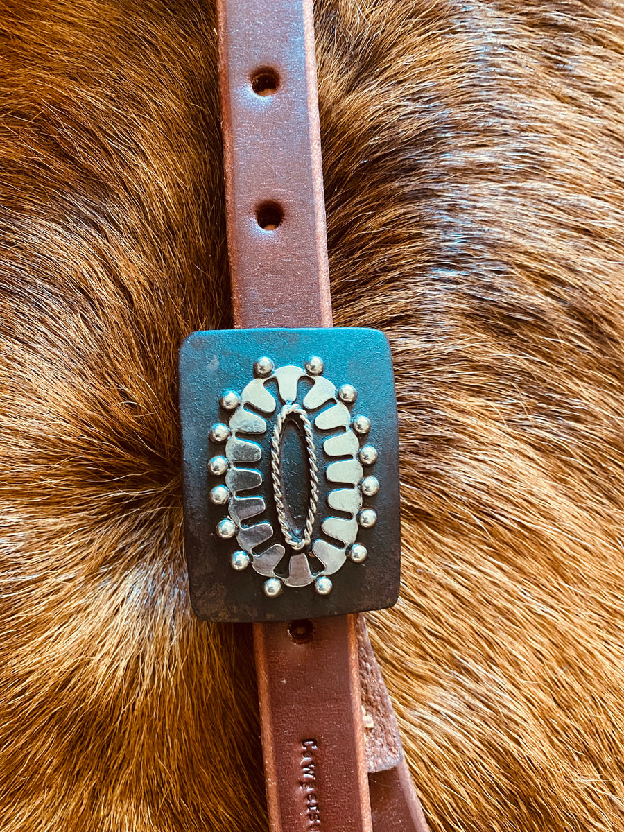 Slot Ear Headstall w/Handmade Buckle