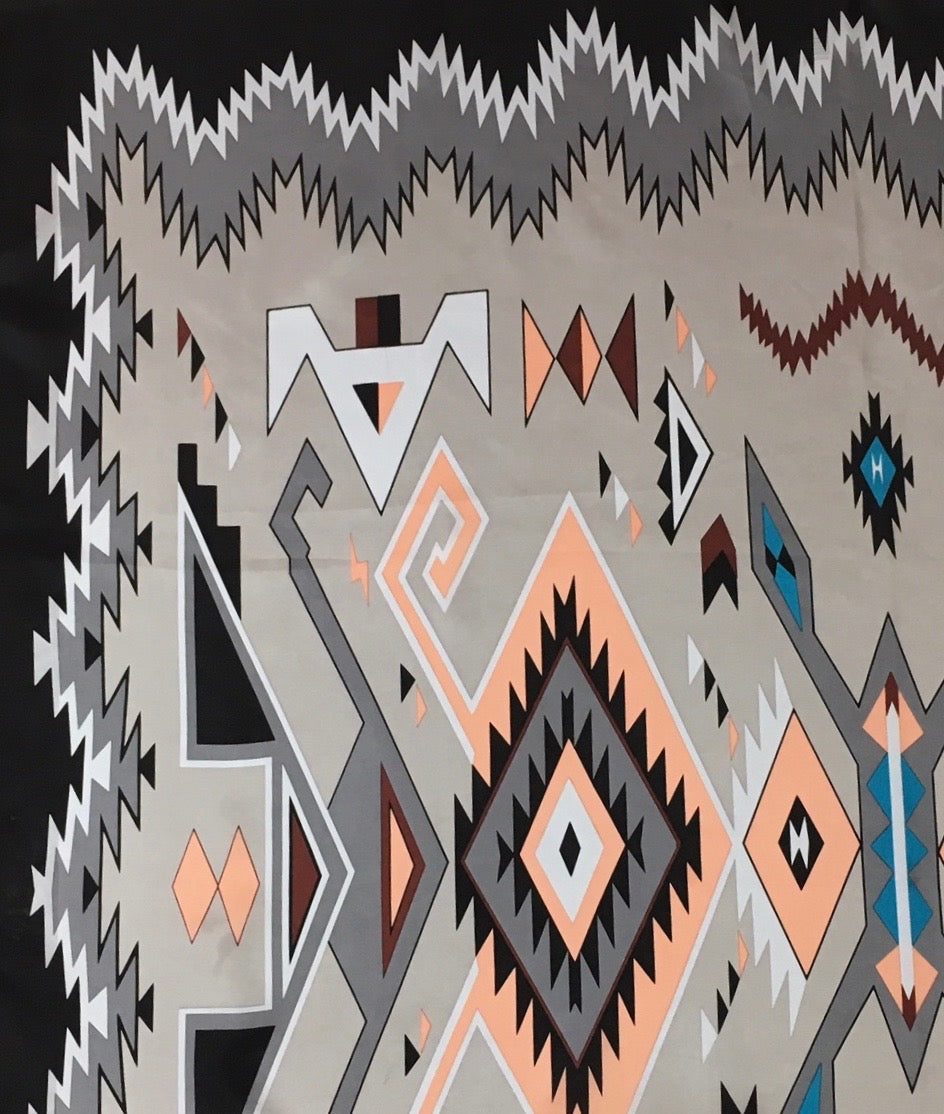 Aztec & Southwest Print Silk Wildrags