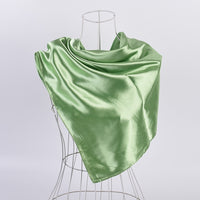 Solid Color Simple Elegant Temperament Retro Scarf