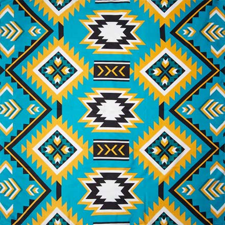 Aztec & Southwest Print Silk Wildrags